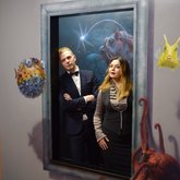 Ведущий Дуэт ведущих "Да" (6424)